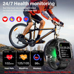 LAXASFIT New Outdoor Military Smartwatch ryshop