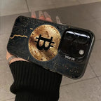 Luxury Bitcoin For iPhone Case - Shockproof Electroplate Design ryshop