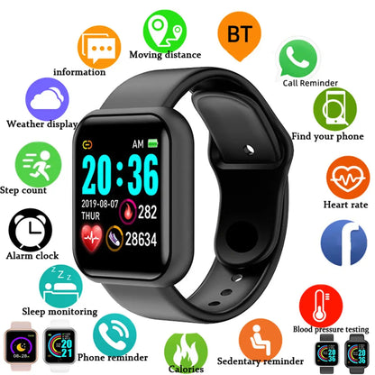 CHAONB Smart Watch for Fitness Monitoring and Music Control ryshop