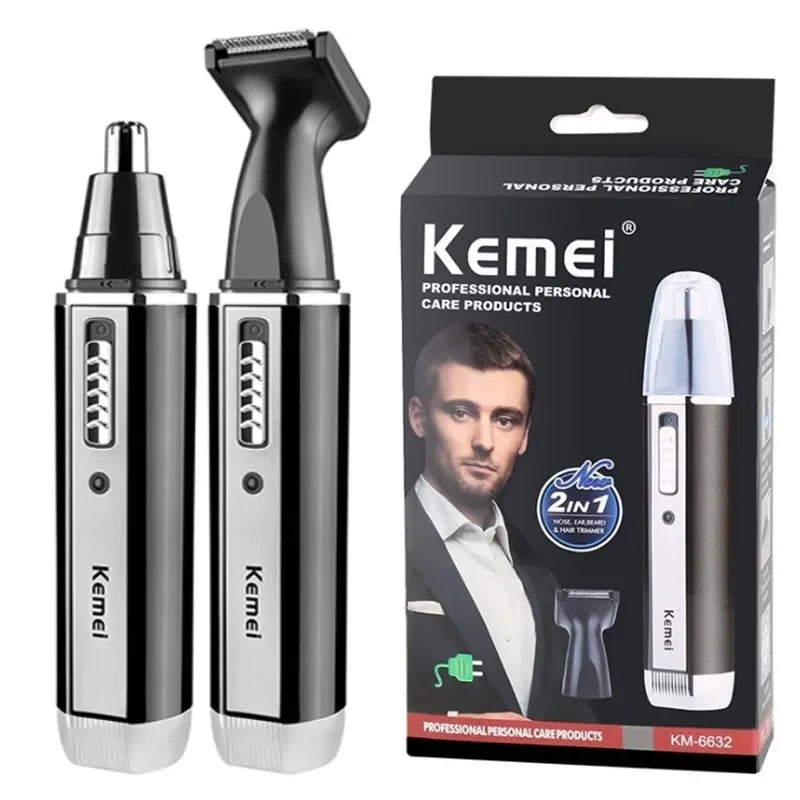 Kemei 4 in 1 Trimmer for Men - Electric Nose and Ear Trimmer Grooming Set ryshop