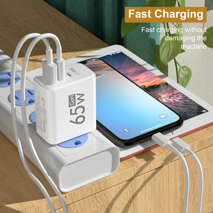 PD 65W USB C Charger - GaN Quick Charge Adapter ryshop