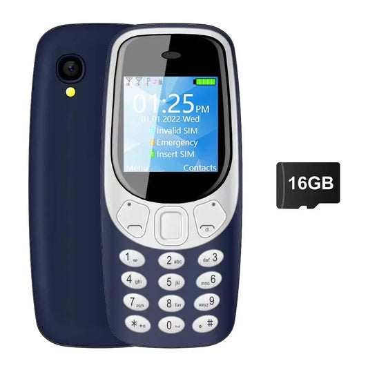 SERVO Q3308 PRO 3 SIM Standby Mini Mobile Phone ryshop