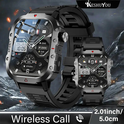 KESHUYOU Outdoor Sports Smart Watch with 2.01 Inch HD Screen ryshop