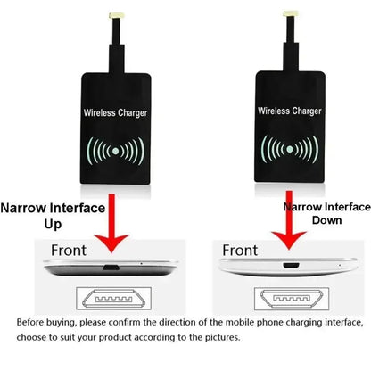 Lightweight Qi Wireless Charging Receiver for Samsung, Huawei & Xiaomi ryshop