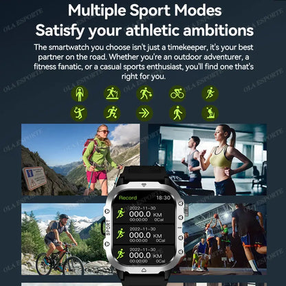 2025 Smartwatch Men Bluetooth Call Health Monitor ryshop