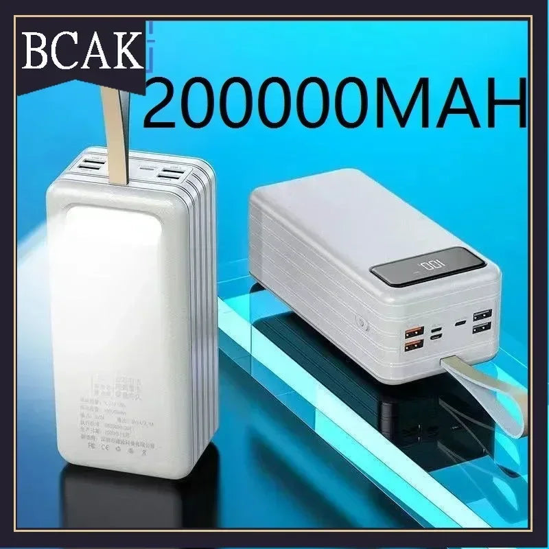 BCAK 80000mAh Outdoor Large-Capacity Charging Treasure ryshop