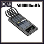 BCAK Solar Power Bank 50000mAh - Ultra-Thin Power Solution ryshop