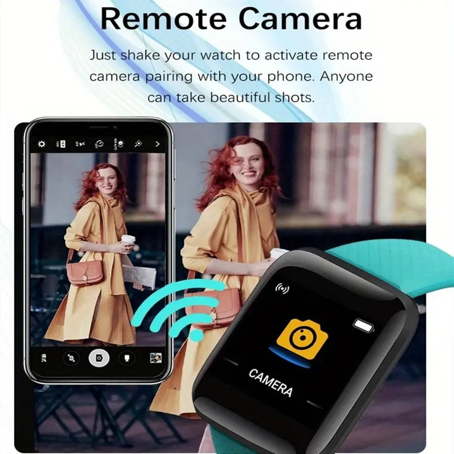 CHAONB Smartwatch for Men and Women - Fitness Monitor Bracelet ryshop