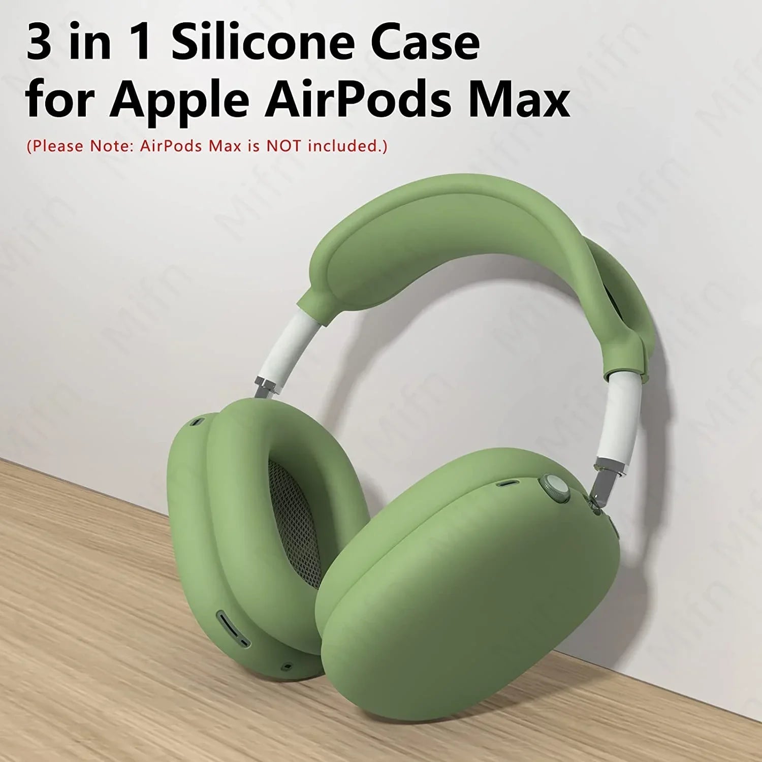 3 in 1 Soft Washable Headband Silicone Cover for AirPods Max 2021 ryshop