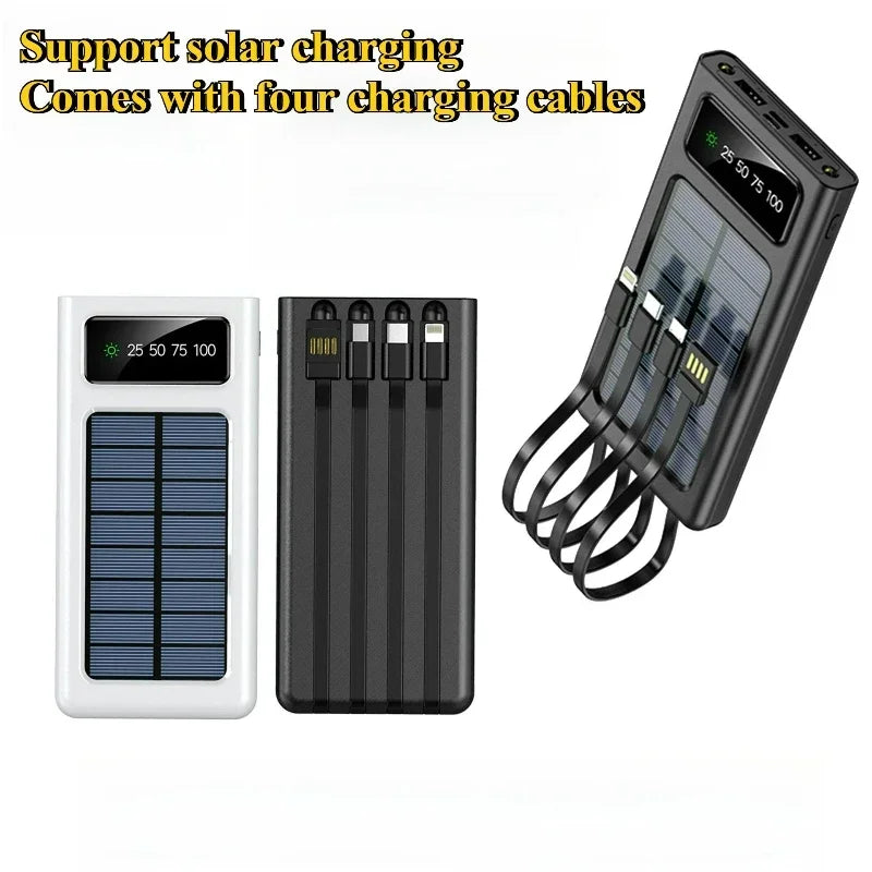 20000mAh Solar Power Bank with Fast Charging and Dual USB Ports ryshop