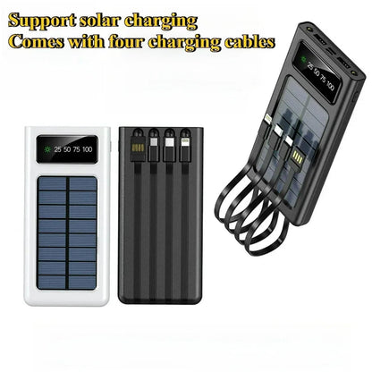 20000mAh Solar Power Bank with Fast Charging and Dual USB Ports ryshop