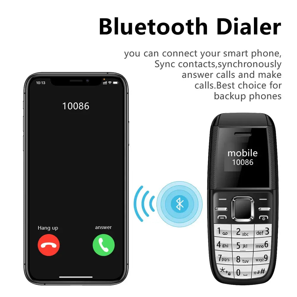 SERVO BM200 Button Mini Mobile Phone - Compact Dual SIM Device ryshop