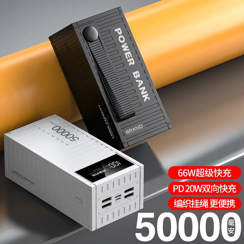 Container Super Fast Charging Power Bank 10000 20000 50000mAh PD 22.5W ryshop