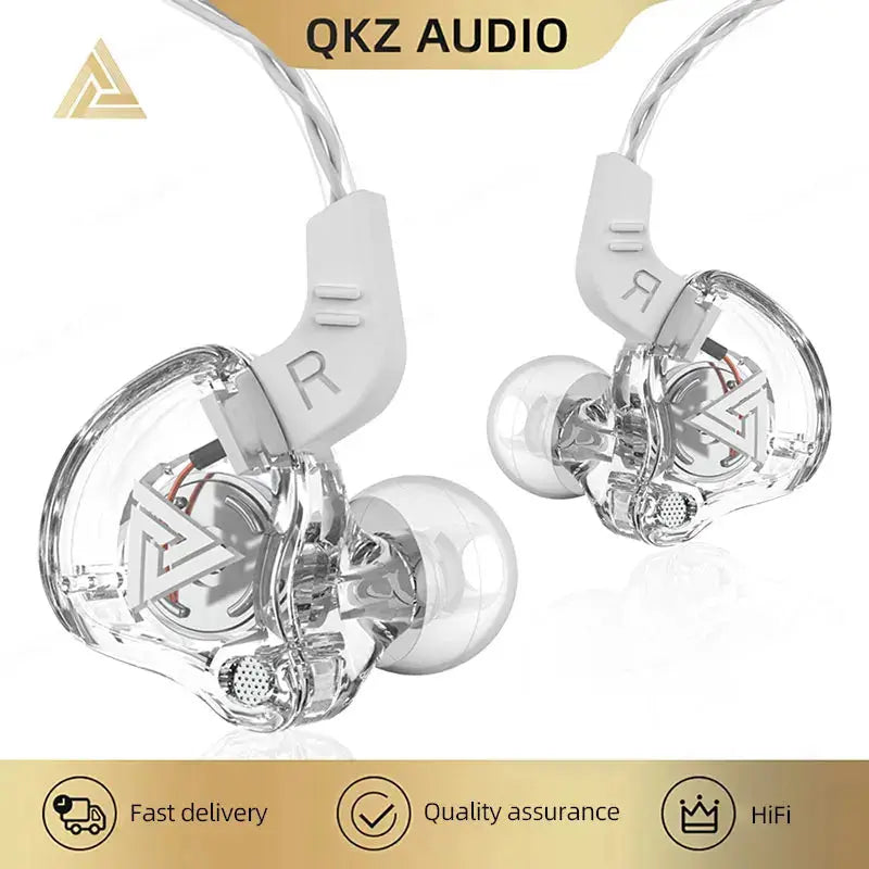 QKZ AK6 In-Ear Earphones with 6 Dynamic Drivers and Mic ryshop
