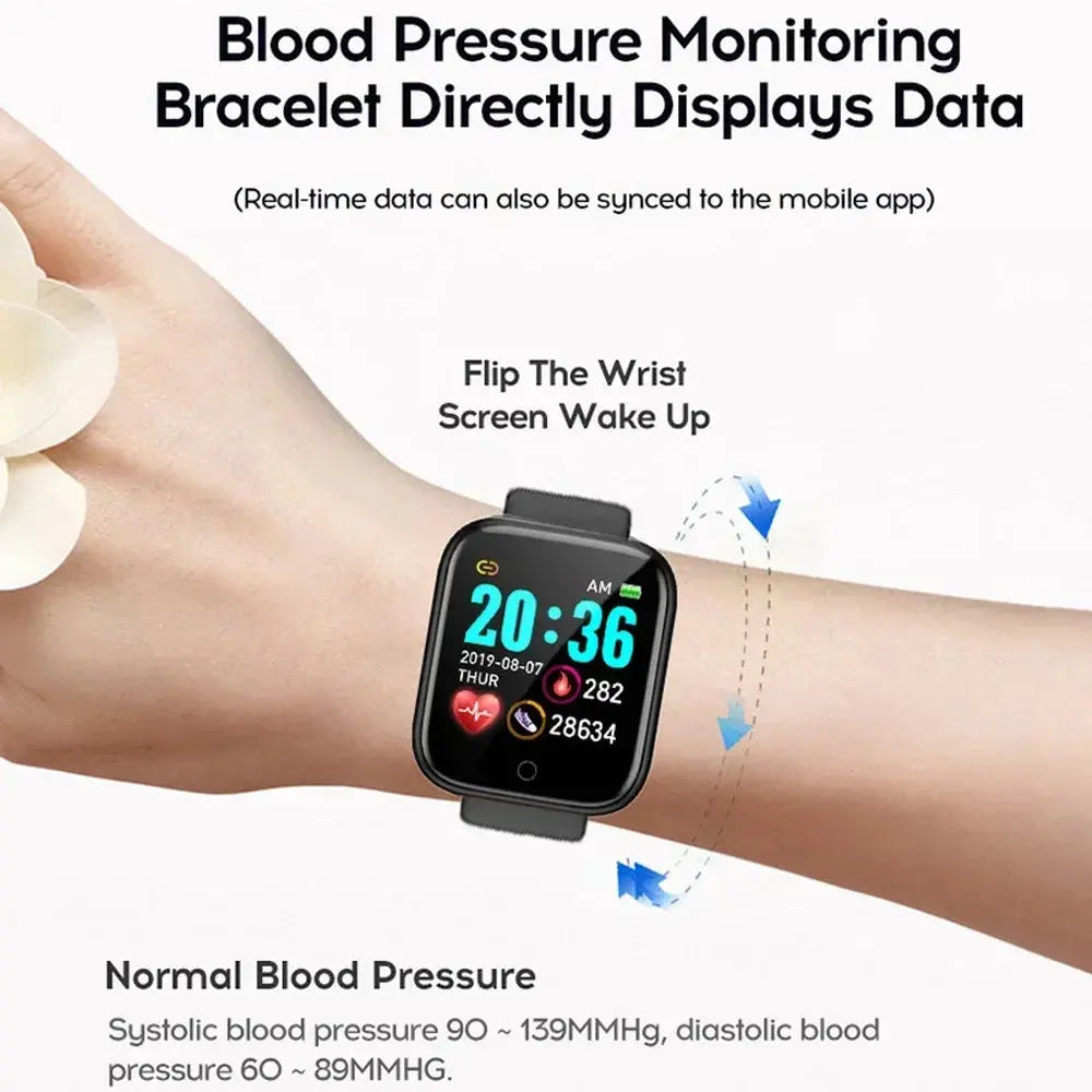 SAKZNR D20 Smart Watch: Fitness and Health Tracker ryshop