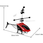 Rechargeable Mini RC Drone - Remote Safe Fall-resistant Helicopter for Children ryshop