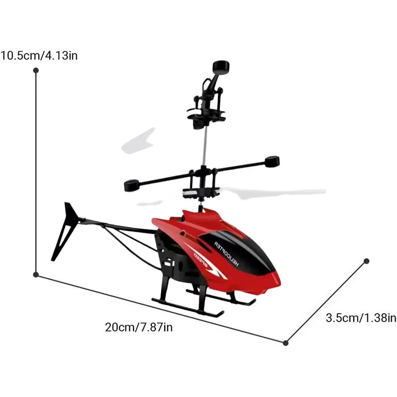 Rechargeable Mini RC Drone - Remote Safe Fall-resistant Helicopter for Children ryshop