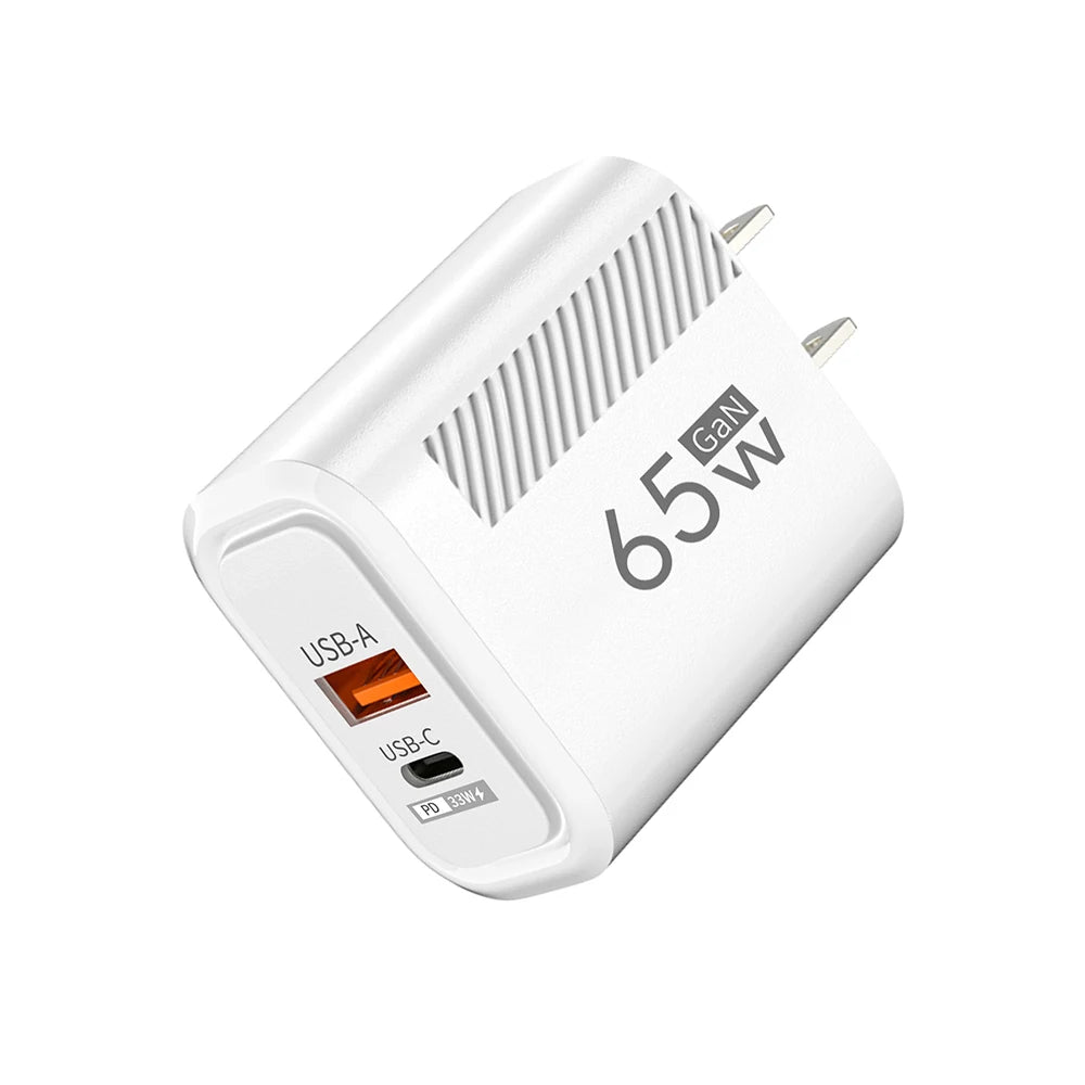 65W GaN USB PD Charger - Type C Fast Charging Adapter ryshop