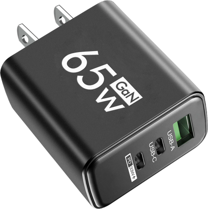 65W GaN USB Fast Charging Type C PD Charger ryshop