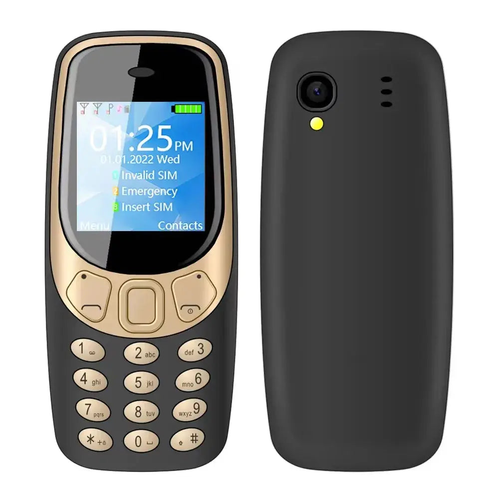 SERVO Q3308 PRO 3 SIM Standby Mini Mobile Phone ryshop