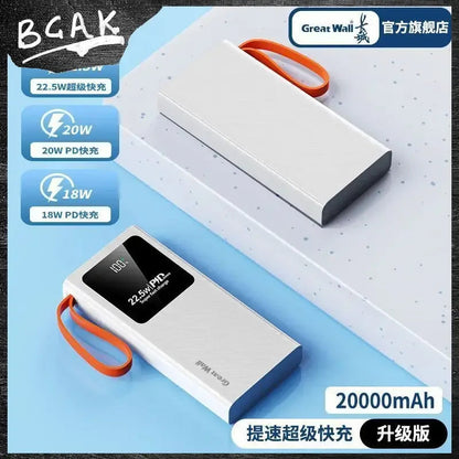 BCAK Universal Large Capacity Power Bank 20000mAh ryshop