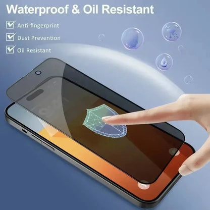 5Pcs Full Cover Privacy Screen Protector for iPhone Models ryshop