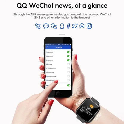 SAKZNR D20 Smart Watch: Fitness and Health Tracker ryshop