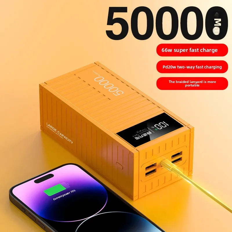 Container Super Fast Charging Power Bank 10000 20000 50000mAh PD 22.5W ryshop