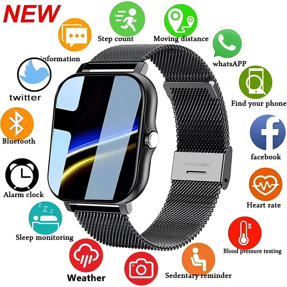 LAXASFIT 2025 New Smart Watch for Men and Women ryshop