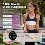 LIGE New 8mm Ultra Slim 1.27" HD Smart Watch Women Heart Rate Female Menstrual Period Health Monitor BT Call Fashion Smartwatch ryshop