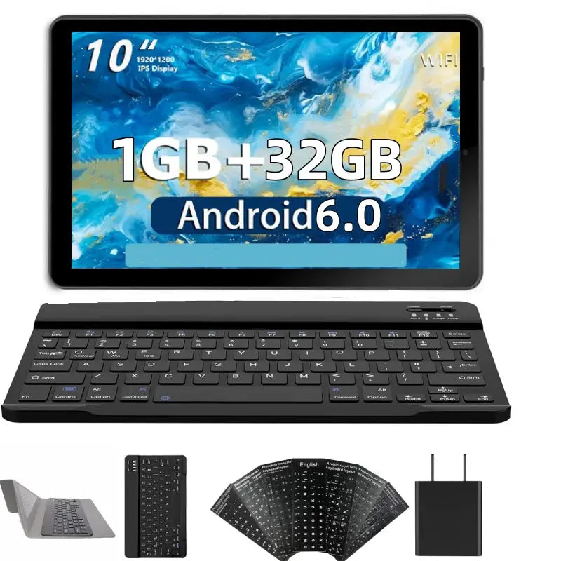 Glavey 10.1 Inch Android 6.0 Tablet PC with Quad Core Processor ryshop
