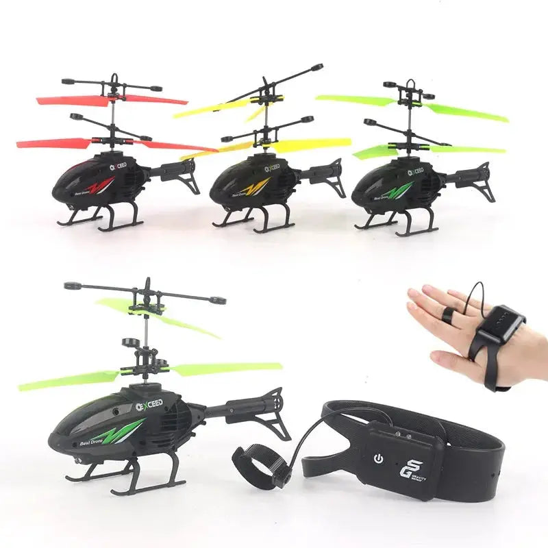 Wrist Hand Controlled Induction Aircraft Mini RC Drone ryshop