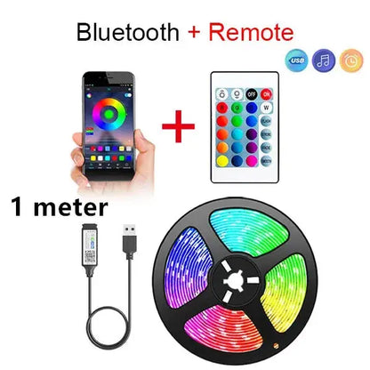 Bluetooth LED Strip Lights Smart SMD 5050 ryshop