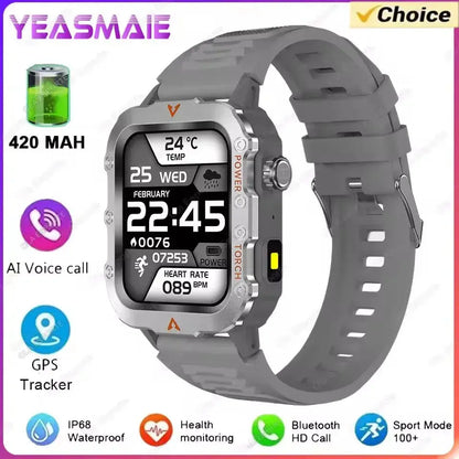 2025 New SmartWatch Men Military Outdoor GPS Sport Watch ryshop