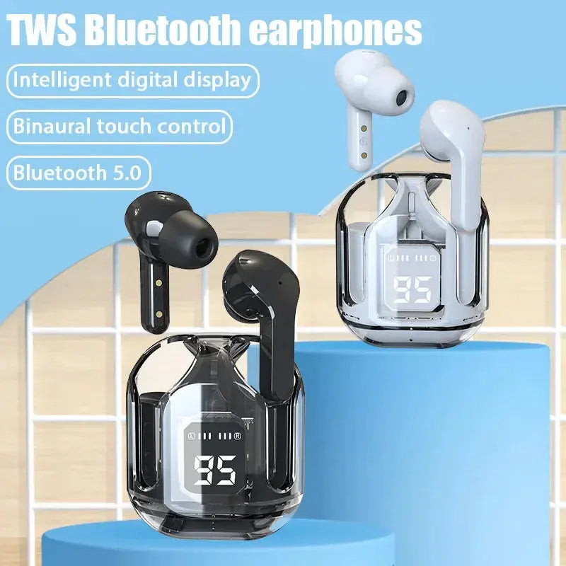 Tebaurry True Wireless Bluetooth Earbuds - Stereo Sports In-Ear Headphones ryshop