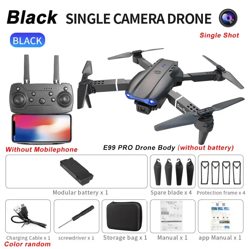 2024 E99Pro RC Drone 4K Professional with 1080P HD Camera ryshop