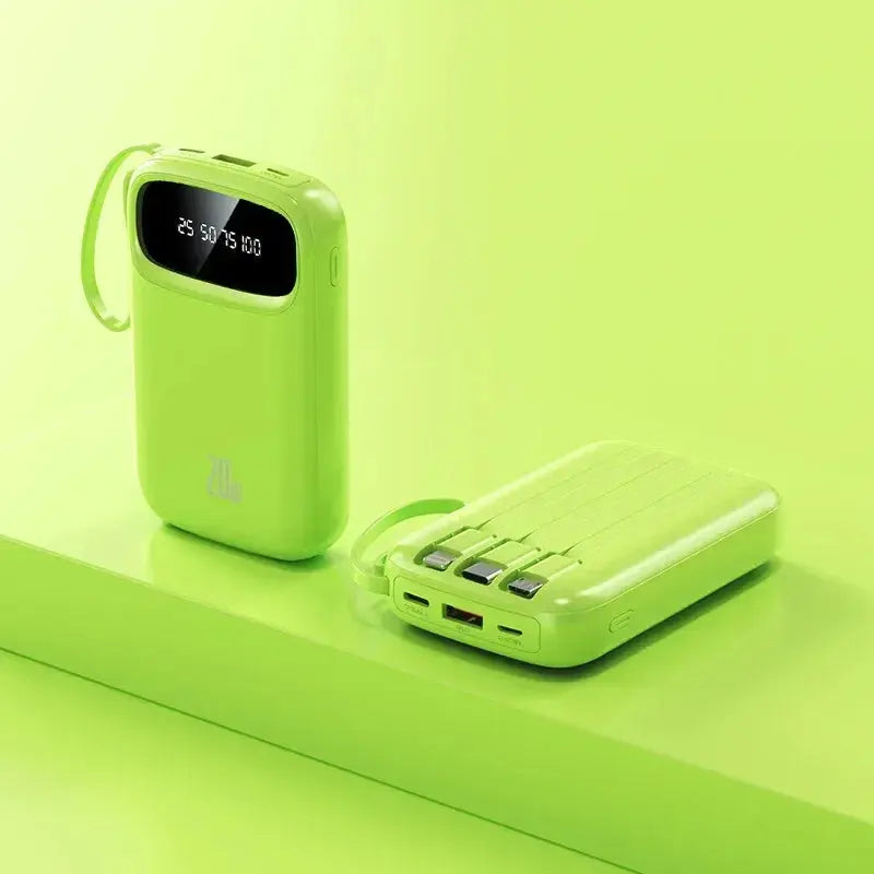 BCAK 20 Milliampere Wholesale Power Bank with Built-in Cable ryshop