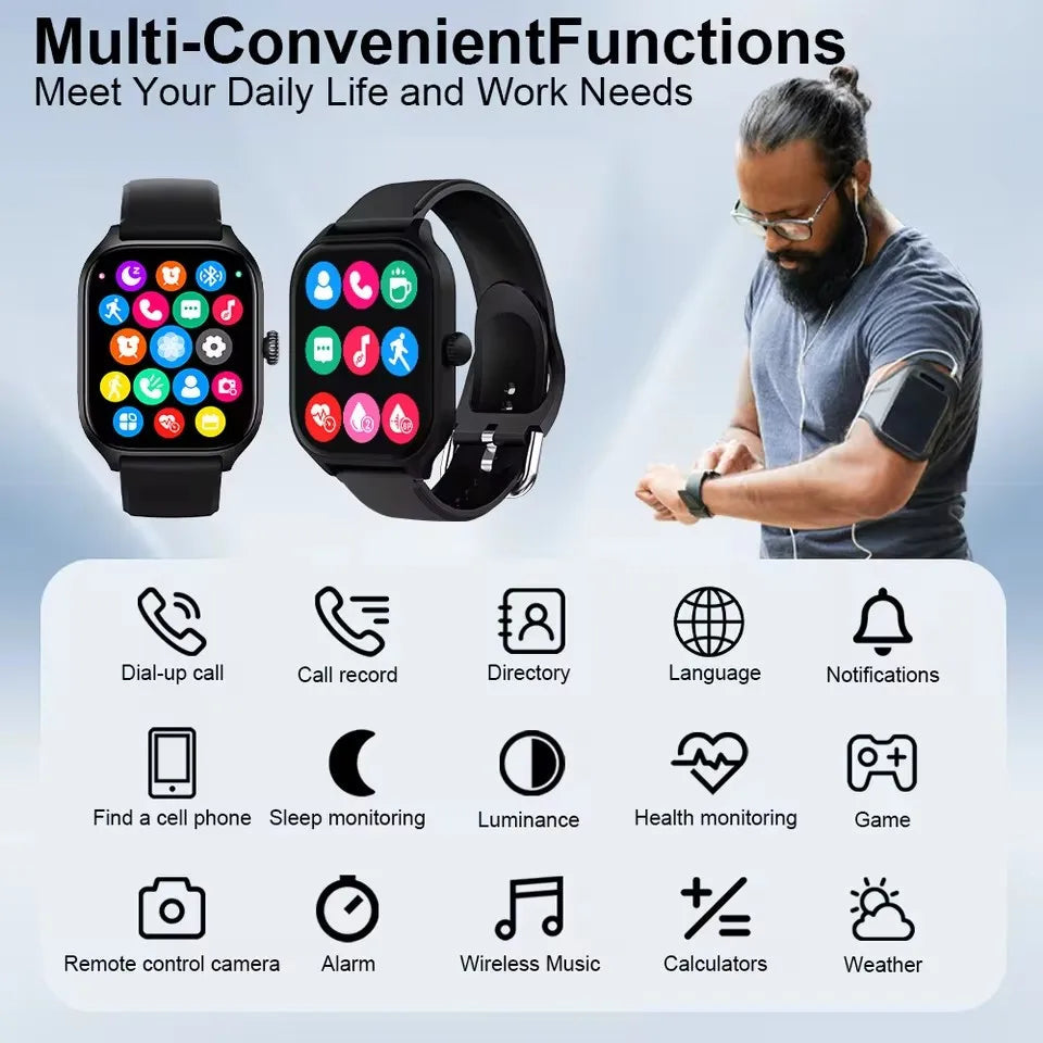 2025 Smart Watch for Android and iOS ryshop