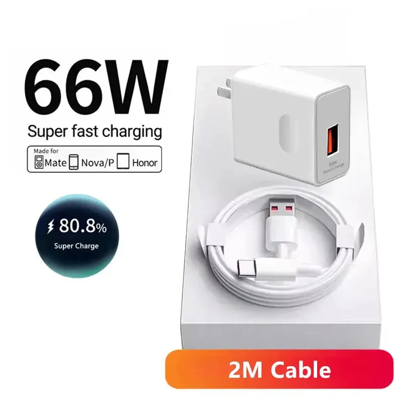 Maerknon 66W Super Fast USB Charger with Type-C Cable ryshop