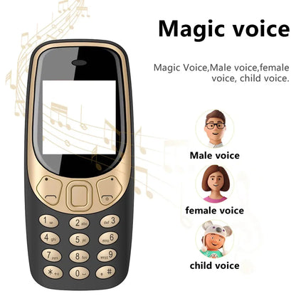 SERVO Q3308 PRO 3 SIM Standby Mini Mobile Phone ryshop