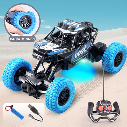 Colorful Flashing Lights Remote Control Car ryshop