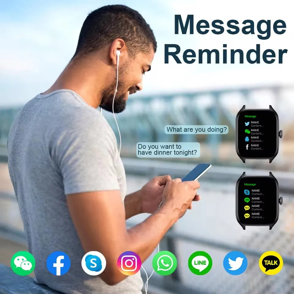 2025 Smart Watch for Android and iOS ryshop