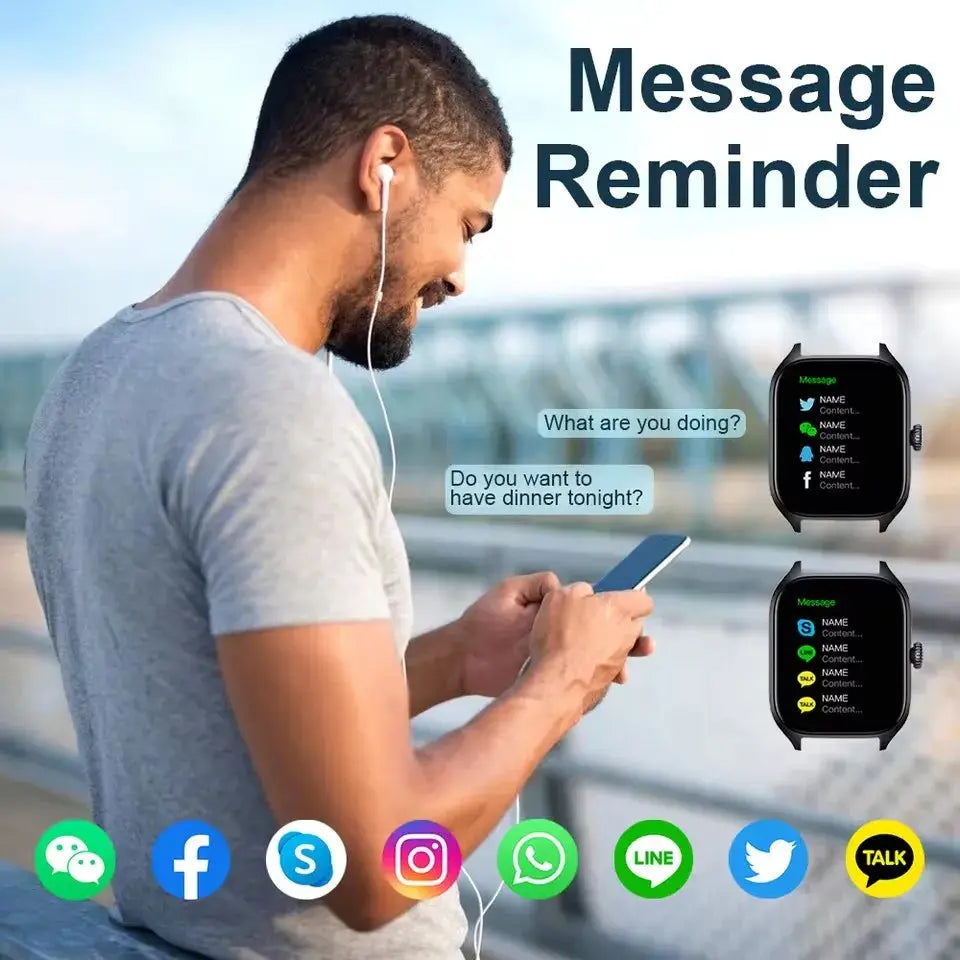 2025 Smart Watch for Android and iOS ryshop