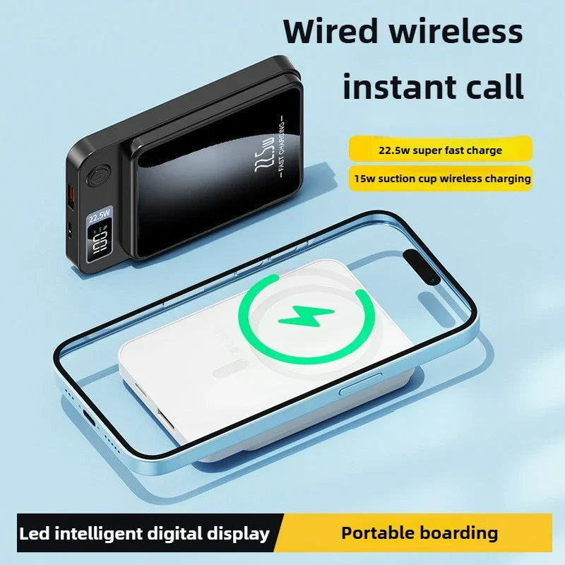 BMAD 20000mAh Magnetic Wireless Power Bank with PD22.5W Fast Charging ryshop