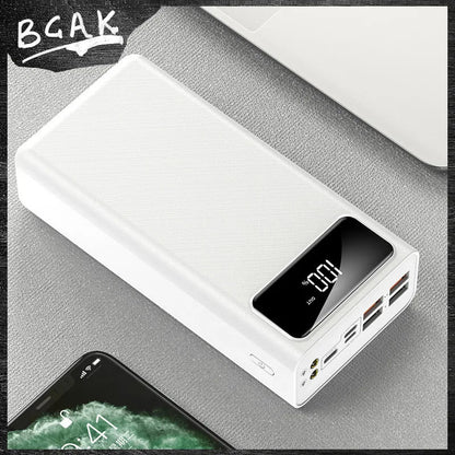 BCAK 80000mAh Large-capacity Charging Treasure Power Bank ryshop