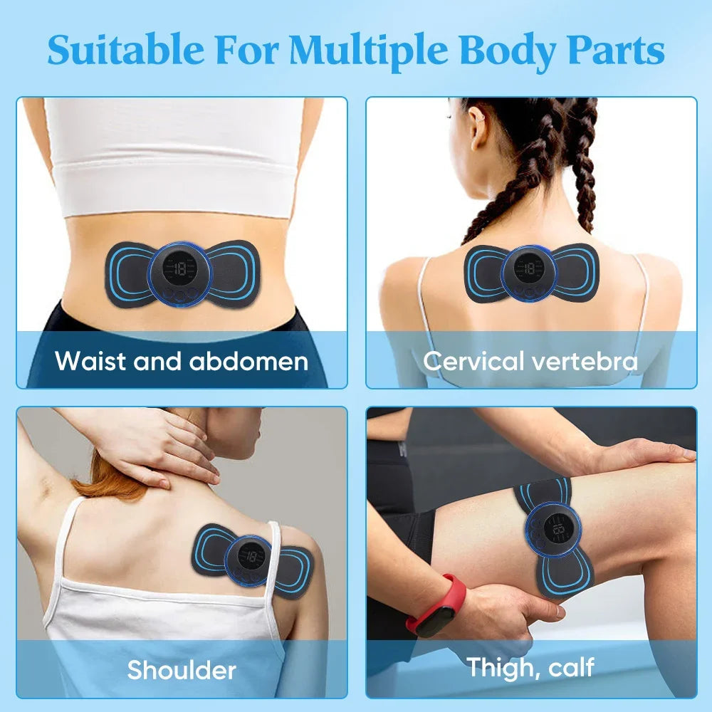 Joverisher Electric Neck Massager EMS Muscle Massage Stimulator ryshop