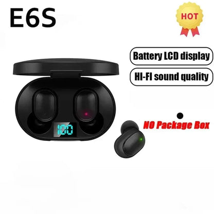 ZONGJI E6S TWS Wireless Noise Cancelling Bluetooth Earphones ryshop
