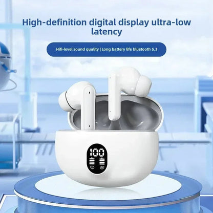 VYOPB Bluetooth 5.3 ENC Wireless Earbuds with LED Display ryshop