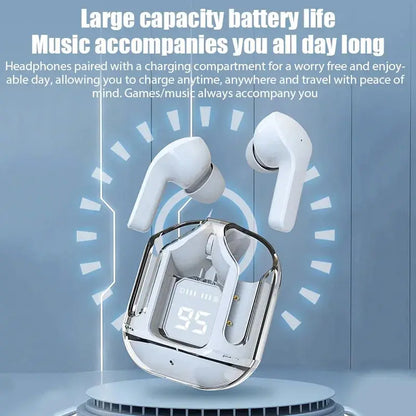 Tebaurry True Wireless Bluetooth Earbuds - Stereo Sports In-Ear Headphones ryshop