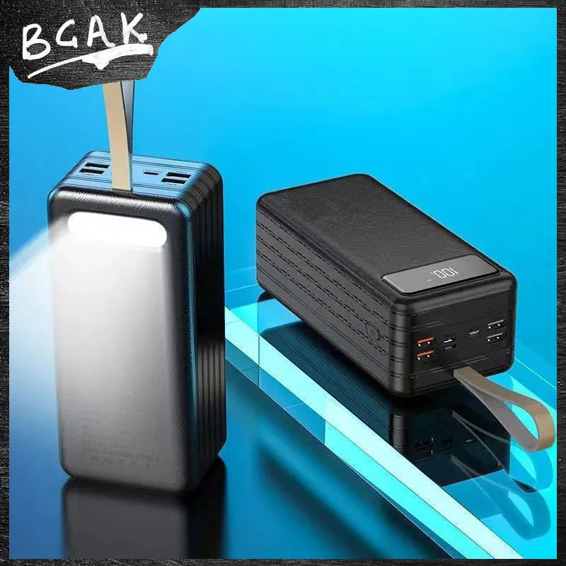 BCAK 80000mAh Large-capacity Charging Treasure Power Bank ryshop